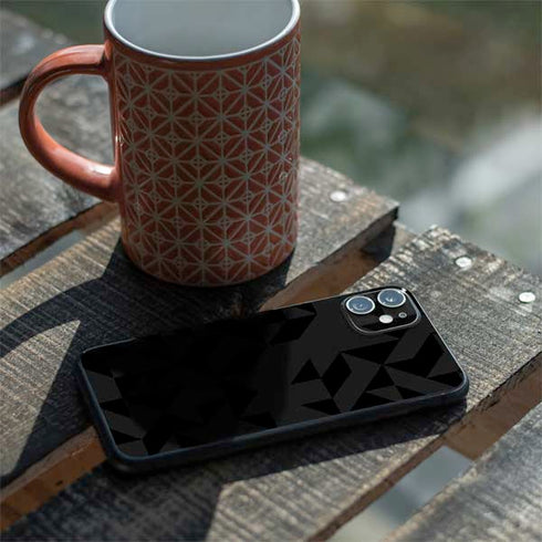 Black Geometric iPhone 11 Skin